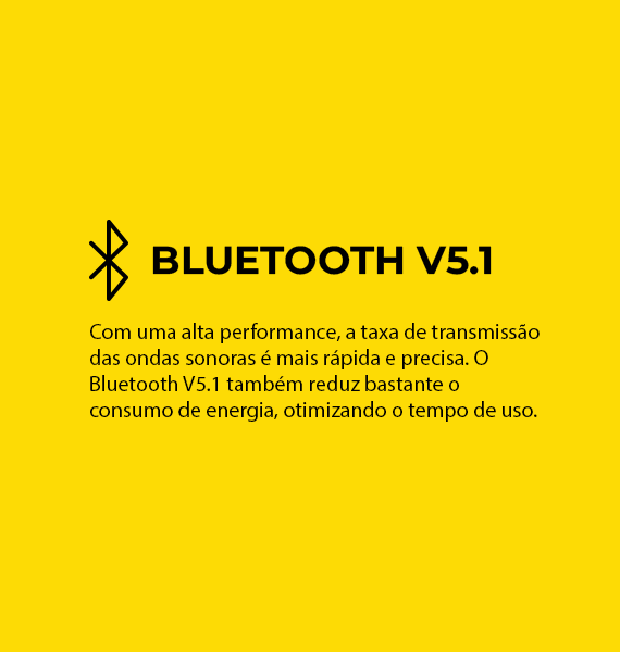 Bluetooth 5.1 do fone de ouvido revo 16 power buds